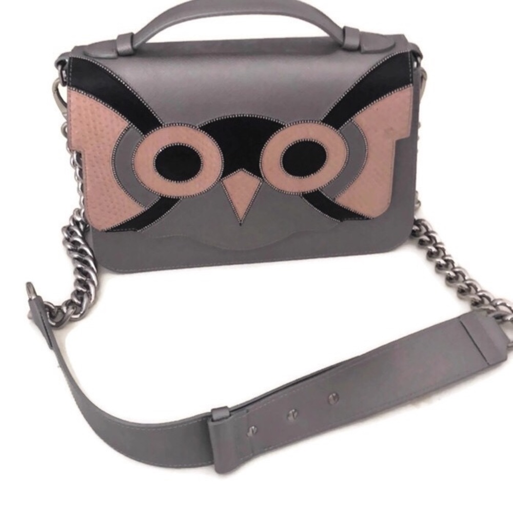 Thale Blanc Owl Audreyette cross body purse